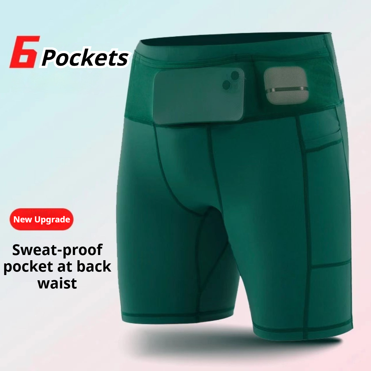압축 러닝 반바지 쿼터 길이 빠른 건조 마라톤 훈련 트 - Compression Shorts Athletes 리뷰 및 가격